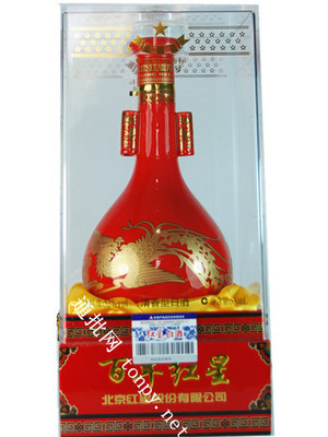 【52度 百年紅星紅瓷二鍋頭 500ml*6瓶裝 紅星專賣店直供】價(jià)格,廠家,圖片,中國白酒,北京多通路商貿(mào)-