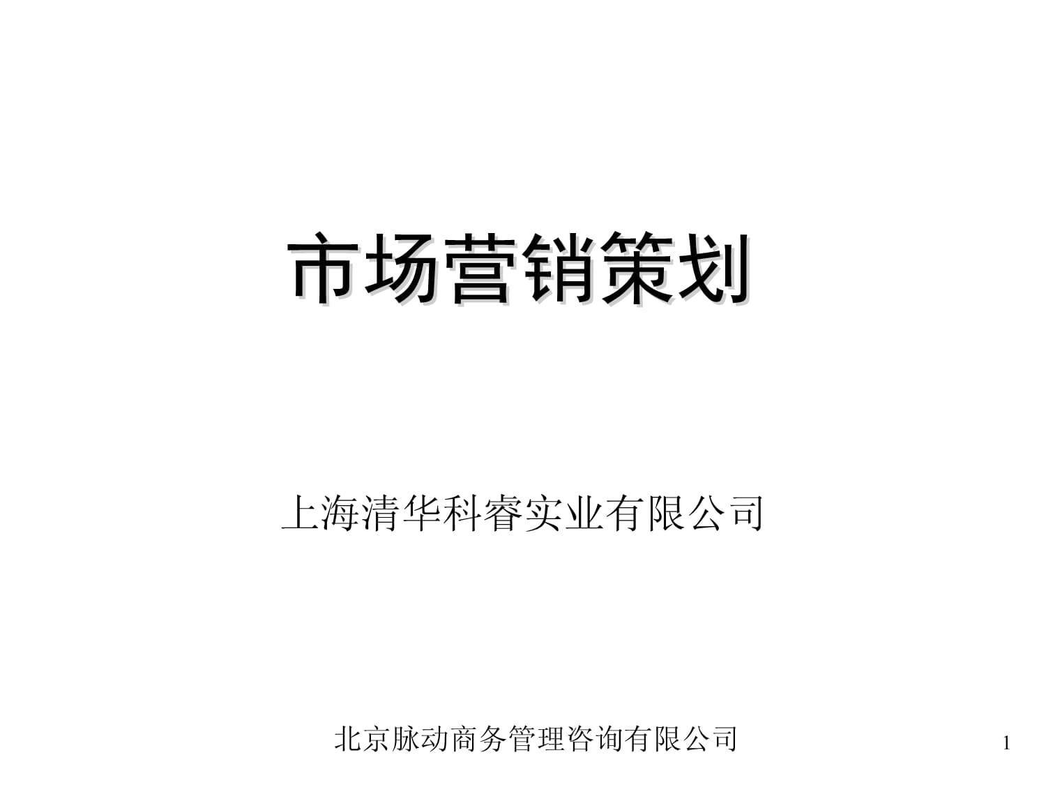 市場(chǎng)營銷策劃 從策略到執(zhí)行的系統(tǒng)化培訓(xùn)指南